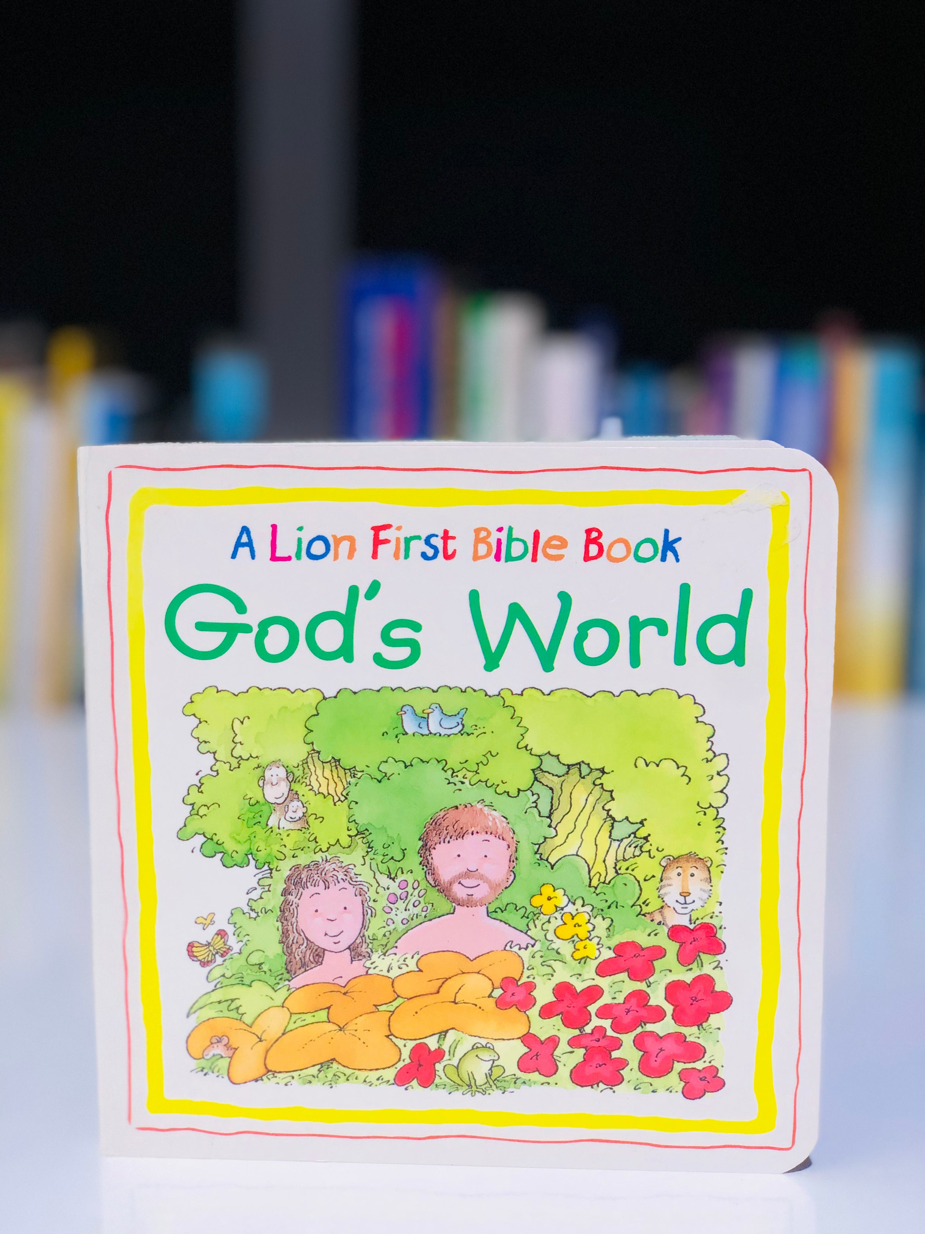 God's World: God's World (A Lion First Bible Board Book)