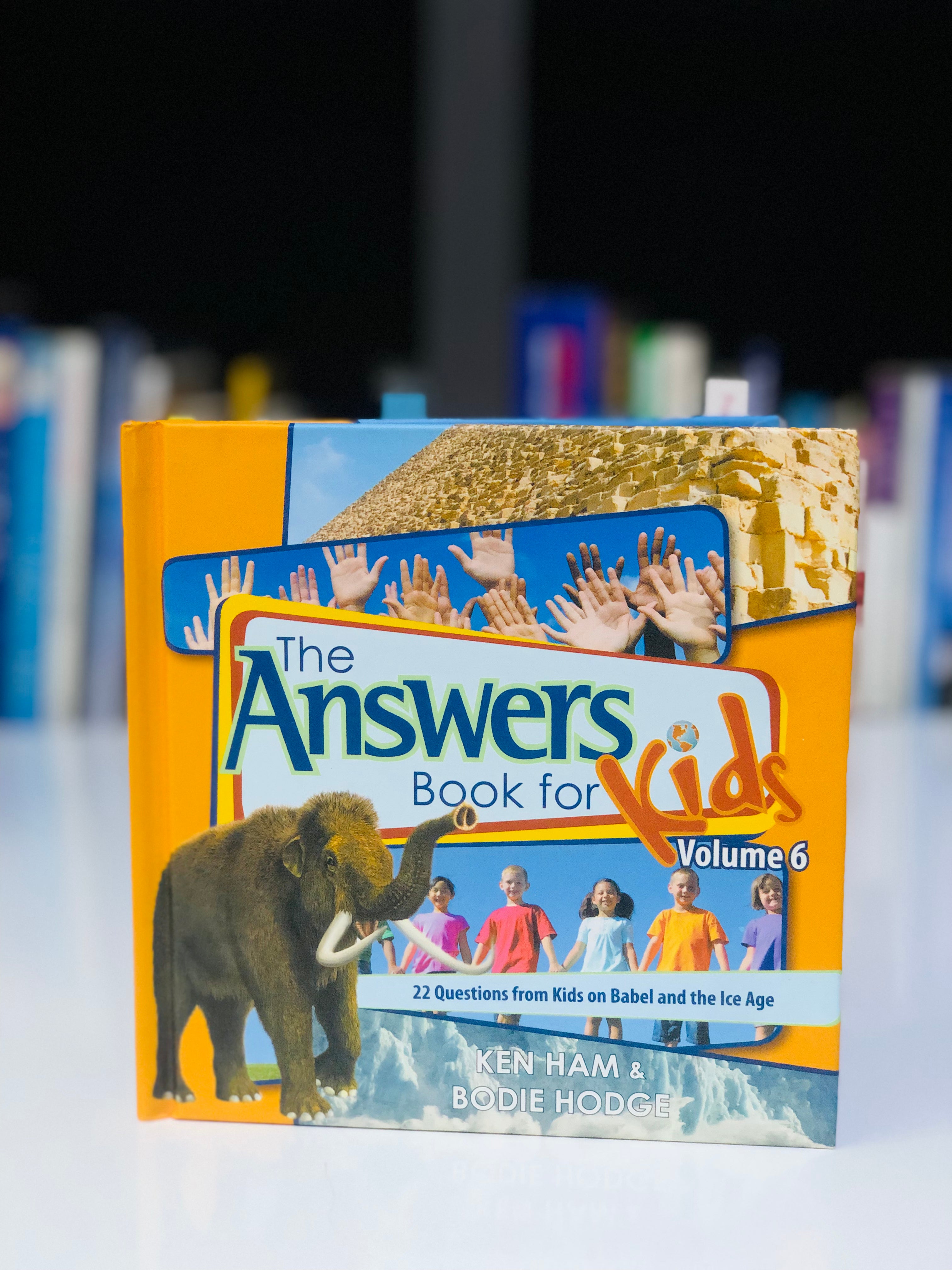 Answers Book for Kids Volume 6
