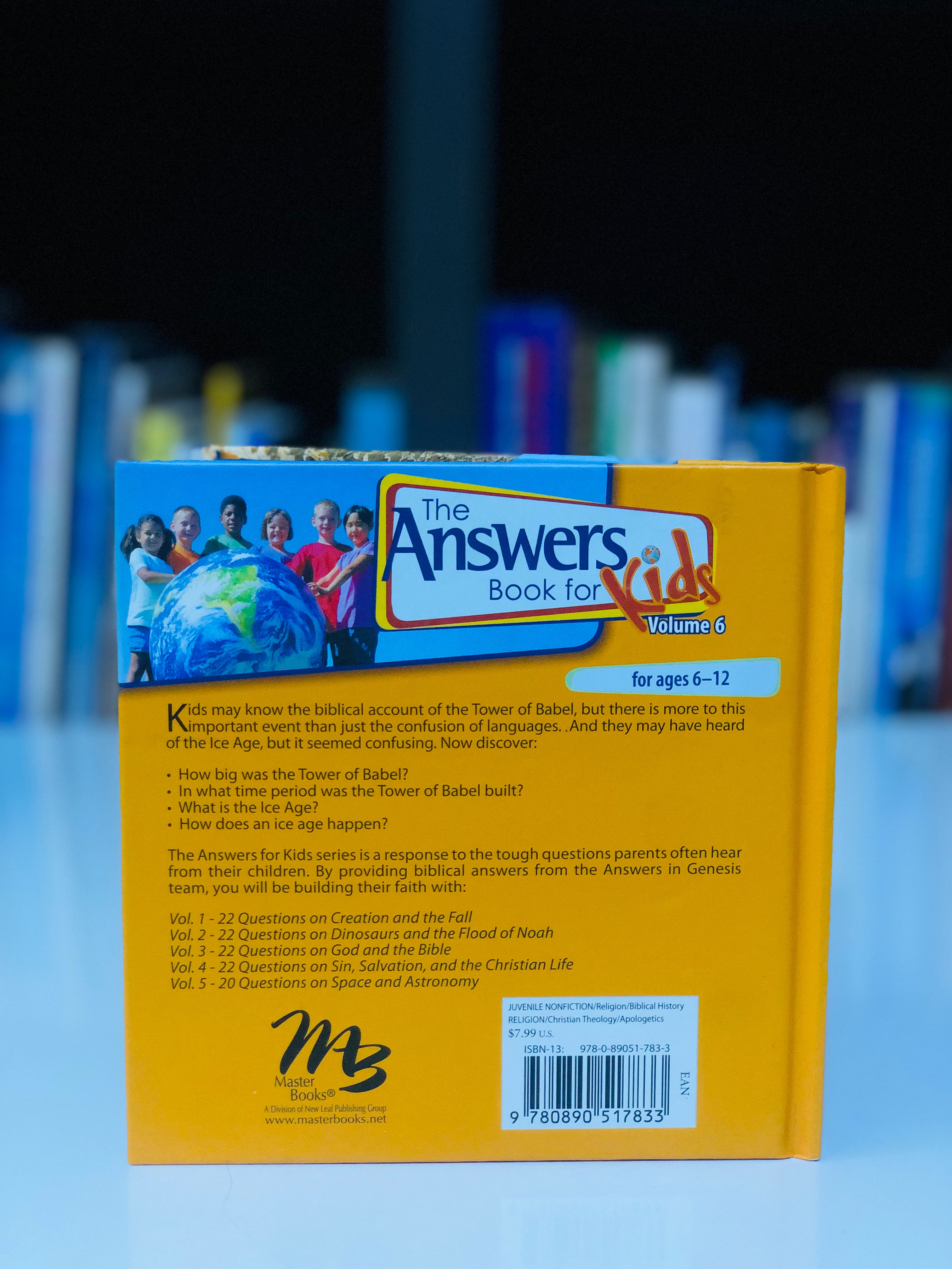 Answers Book for Kids Volume 6