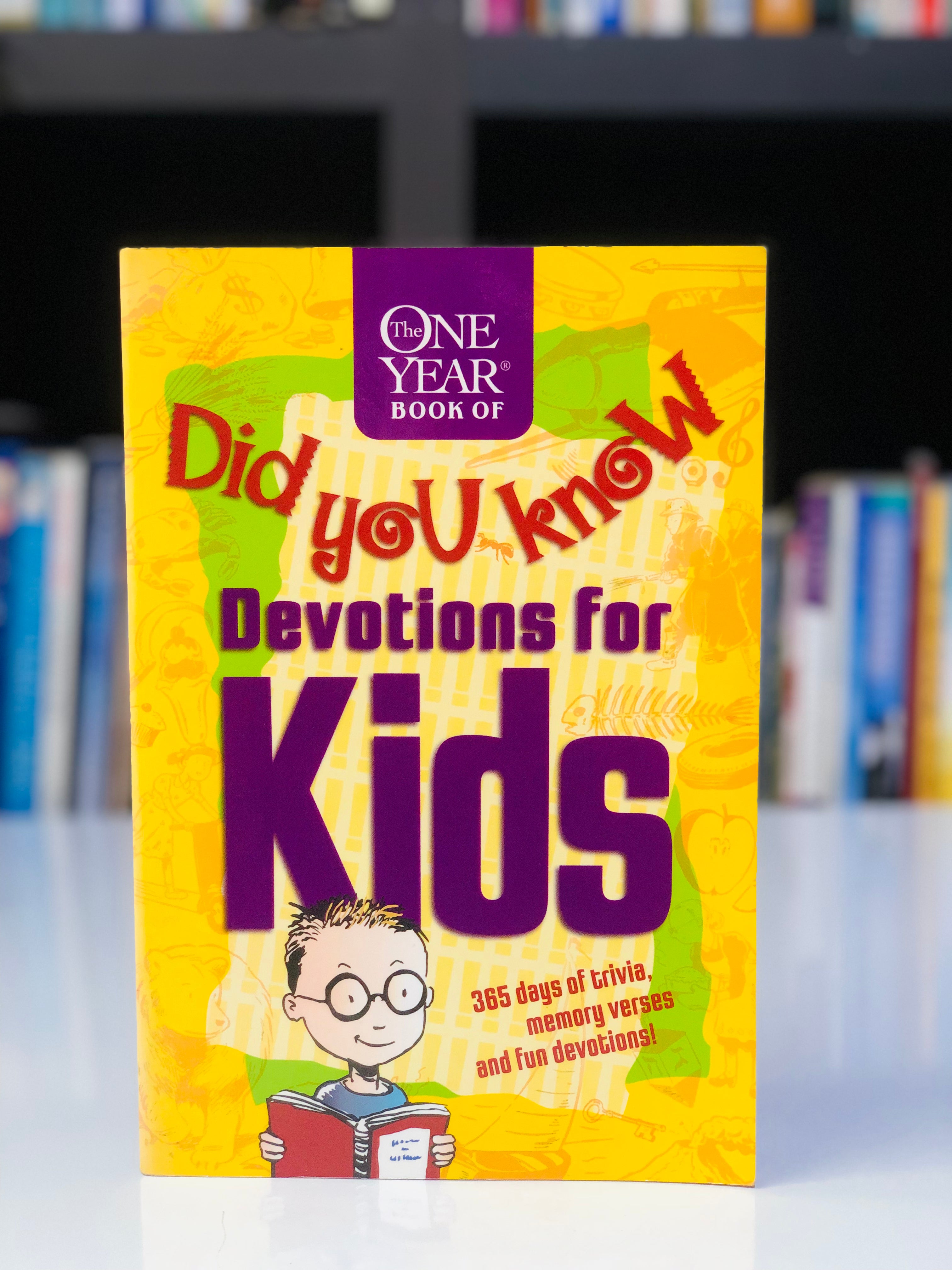 The One Year Book of Did You Know Devotions for Kids