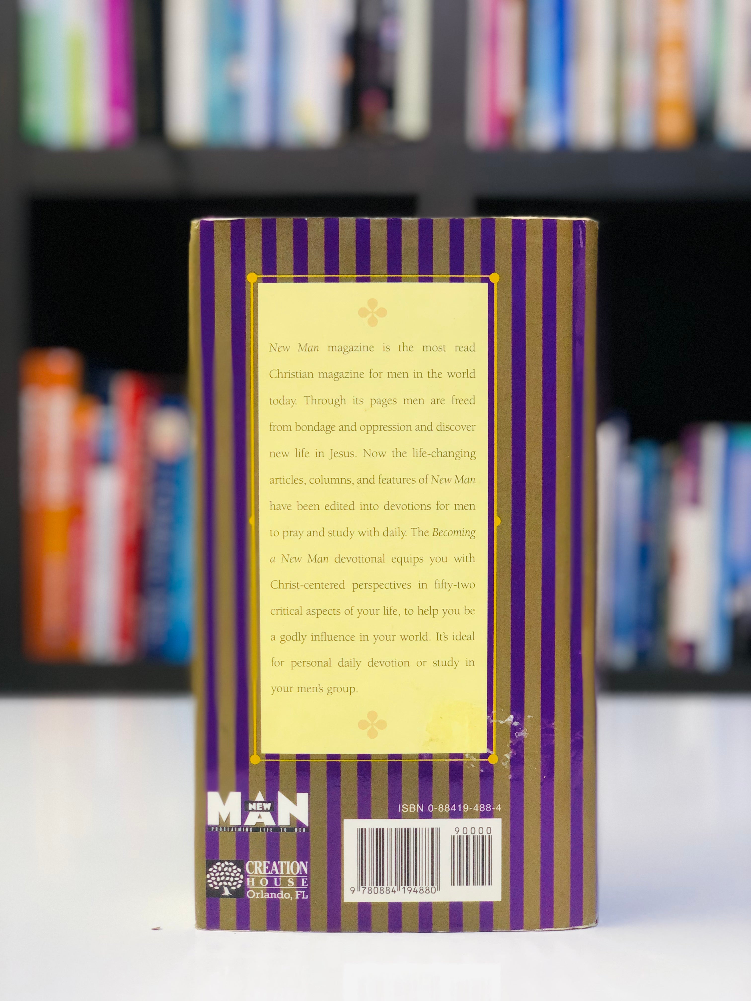 Becoming A New Man Devotional: Daily spiritual workouts
