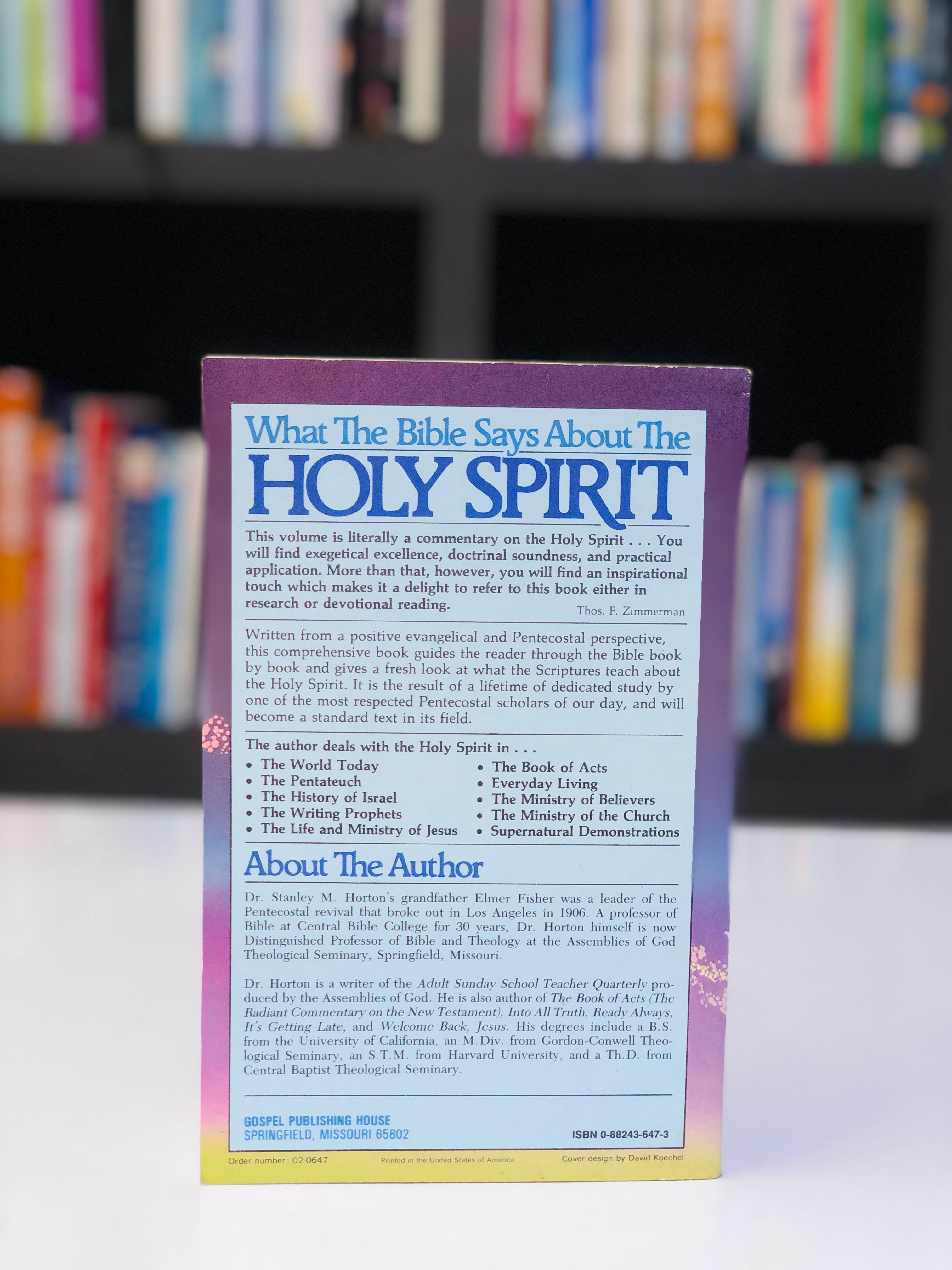What the Bible Says About the Holy Spirit