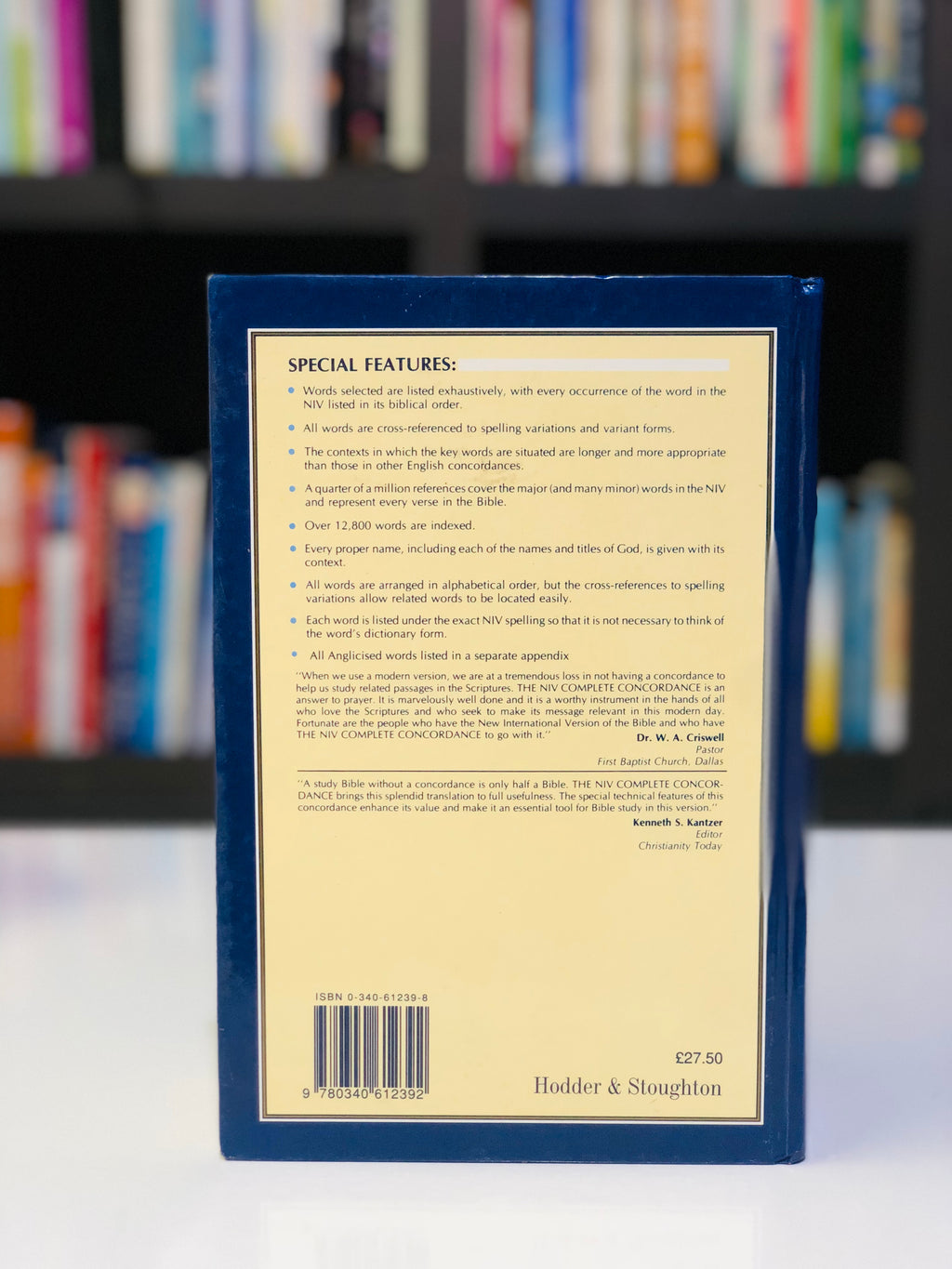 The NIV complete concordance