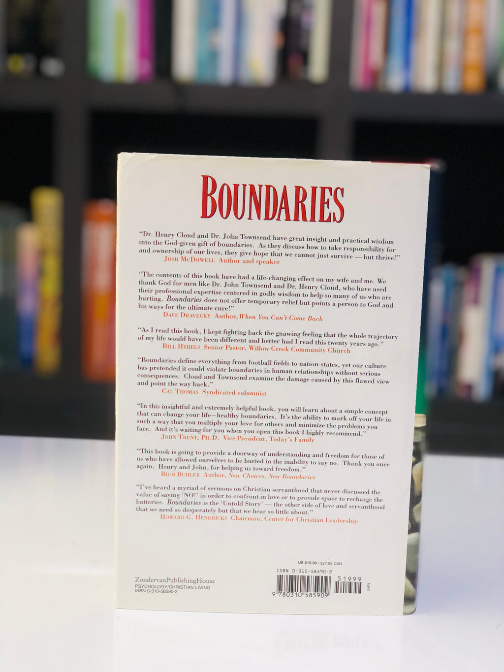 Boundaries: When To Say Yes, When To Say No, To Take Control of Your Life