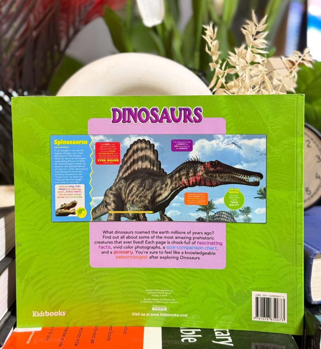 Dinosaurs: Fun Facts on every page
