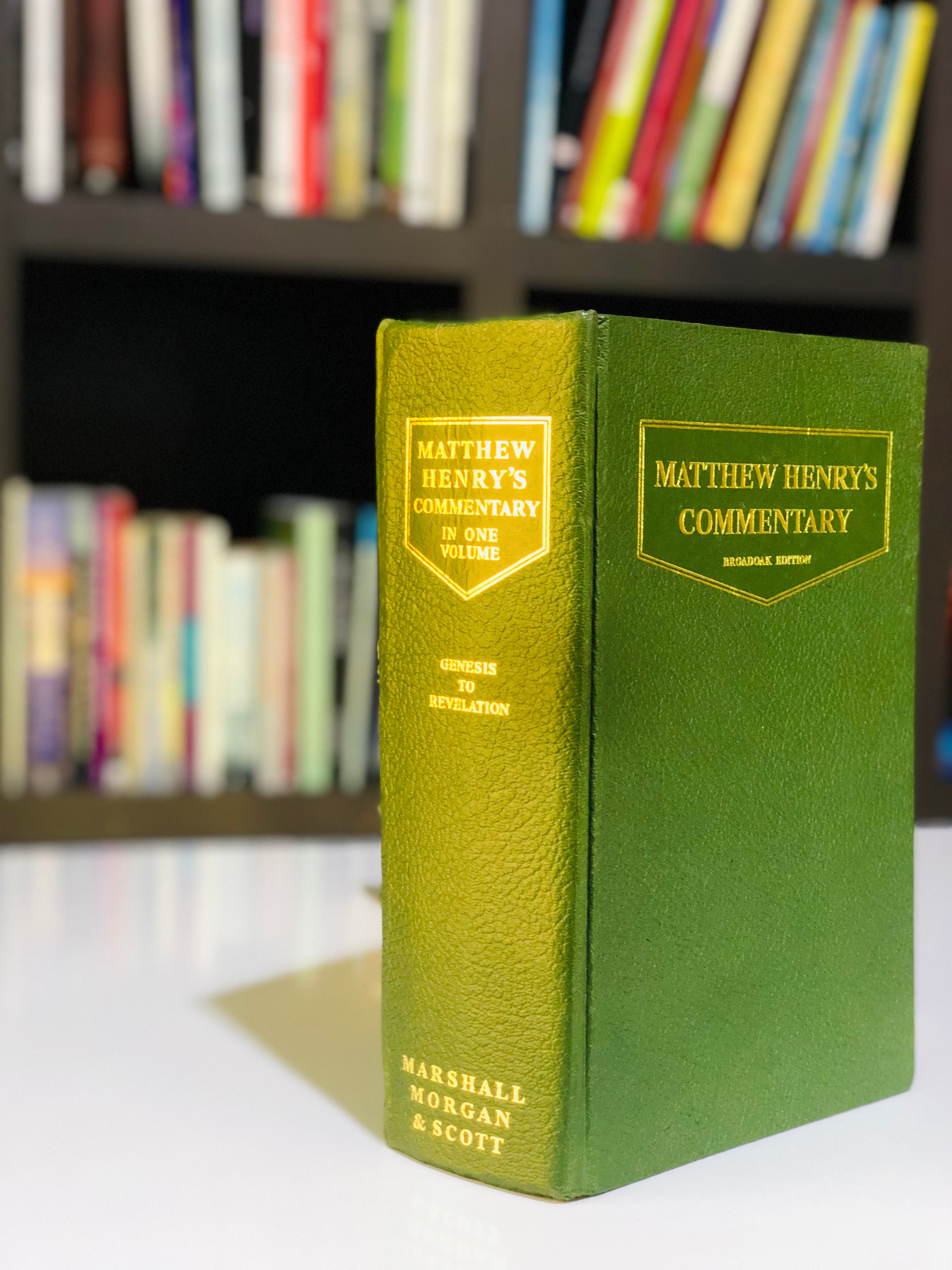 Matthew Henry's commentary Broadoak Edition